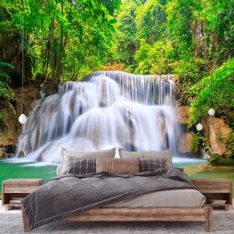 Waterval fotobehang Thailand