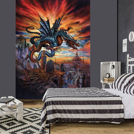 Alchemy Highgate Horror Dragon behang