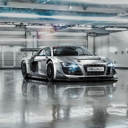 Audi R8 Le Mans fotobehang XL