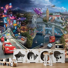 Cars VLIES fotobehang Multi XL