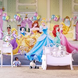 Disney Princess behang Party XL
