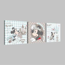 Mickey Mouse canvas set