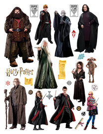 Harry Potter muurstickers XL