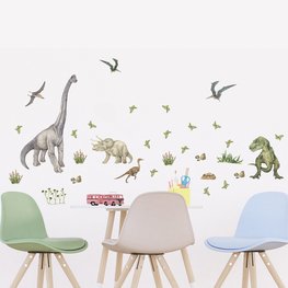 Dinosaurus muurstickers Dinoland L