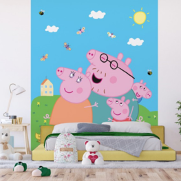 Peppa Pig behang D3