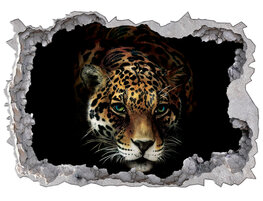 3D fotobehang Jaguar
