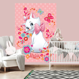 Disney Marie vlies behang Bloemen