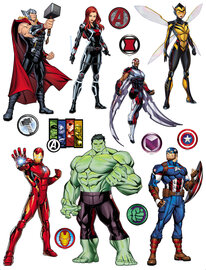 Avengers muurstickers XL