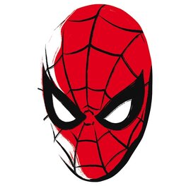 Spiderman Behangcirkel Big Head