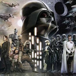 Star Wars Collage fotobehang