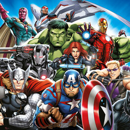 Avengers behang Assemble XL