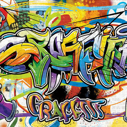 Graffiti fotobehang Street Style