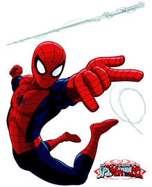 Spiderman muursticker XL