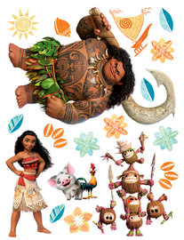 Vaiana muurstickers XL