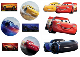 Cars muurstickers Cars 3 L NW