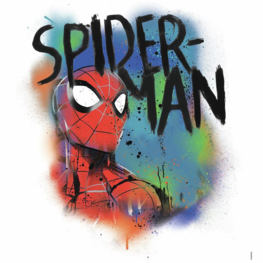 Spiderman muursticker Classic Graffiti Burst
