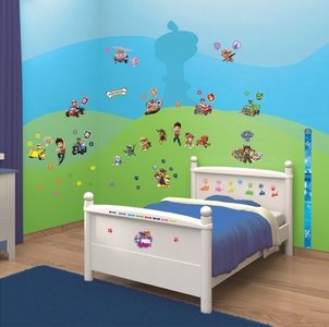 Paw Patrol thema │ Fotobehang, muurstickers, lampen en meer Paw Patrol thema │ Fotobehang, muurstickers, lampen en meer