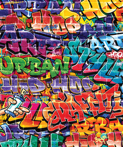 Graffiti Behang 338758639 - Graffiti Behang