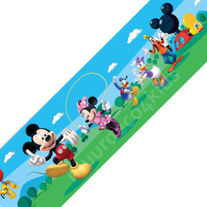 Mickey Mouse muursticker, je beste vriend is er altijd Mickey Mouse muursticker, je beste vriend is er altijd
